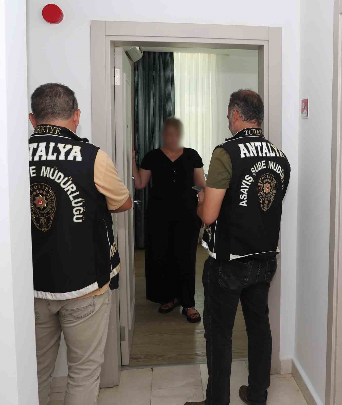 Antalya’da günübirlik konaklama yerlerine eş zamanlı denetim