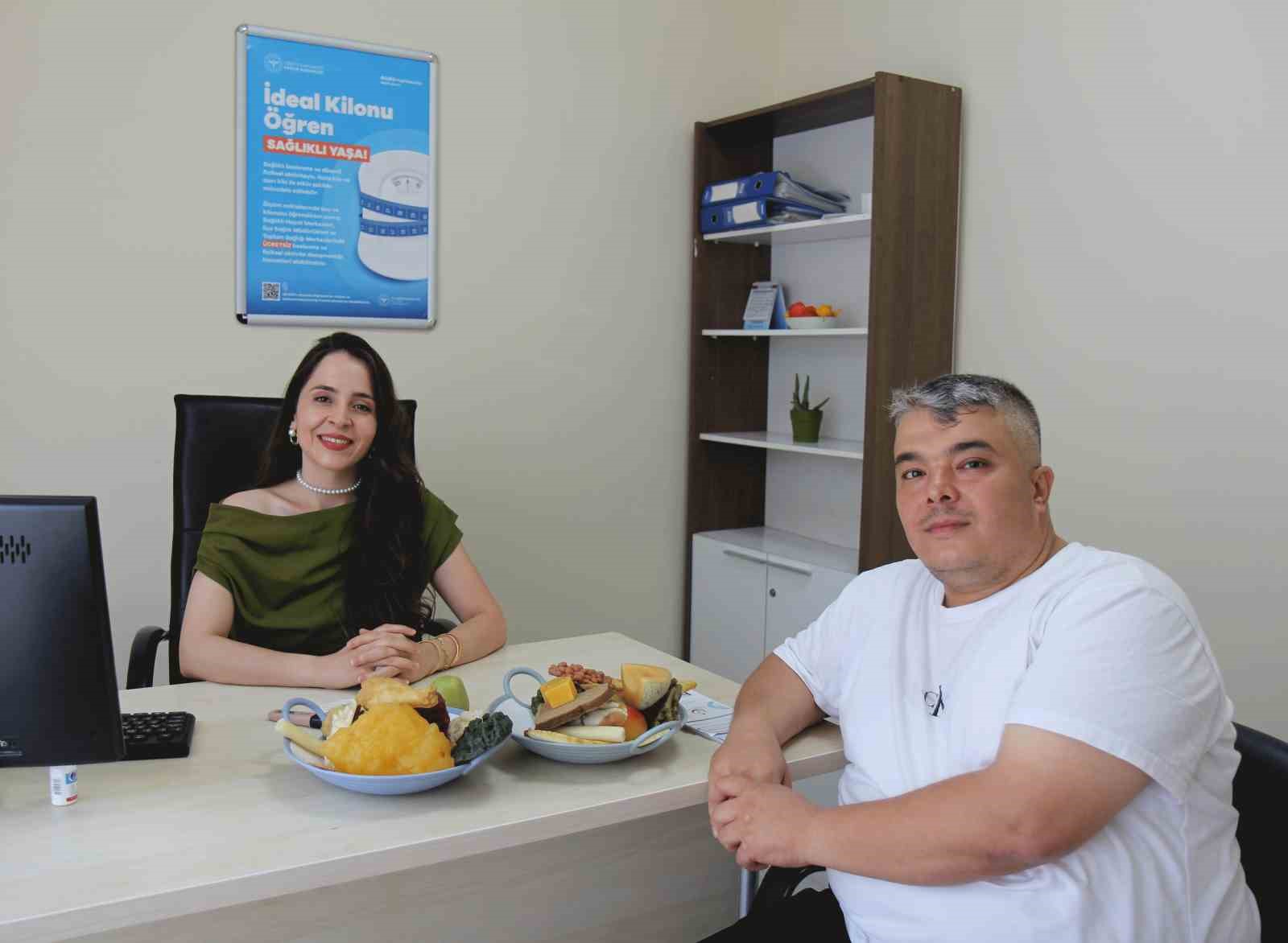 &rsquo;İdeal Kilonu &Ouml;ğren, Sağlıklı Yaşa&rsquo; projesiyle 11 kilo verdi
