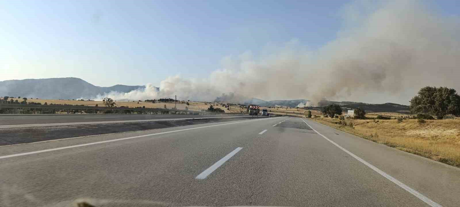 Kütahya’daki orman yangını söndürüldü