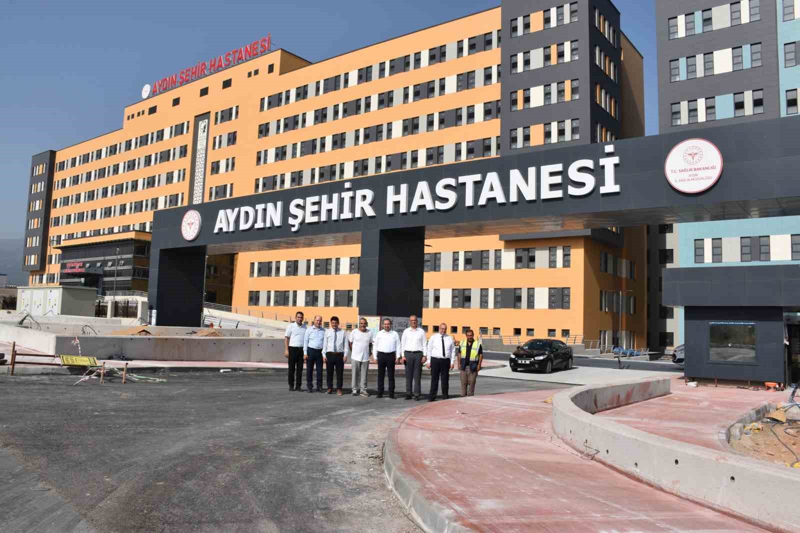 Aydın’ın modern sağlık kompleksinin yapım sürecinde sona gelindi