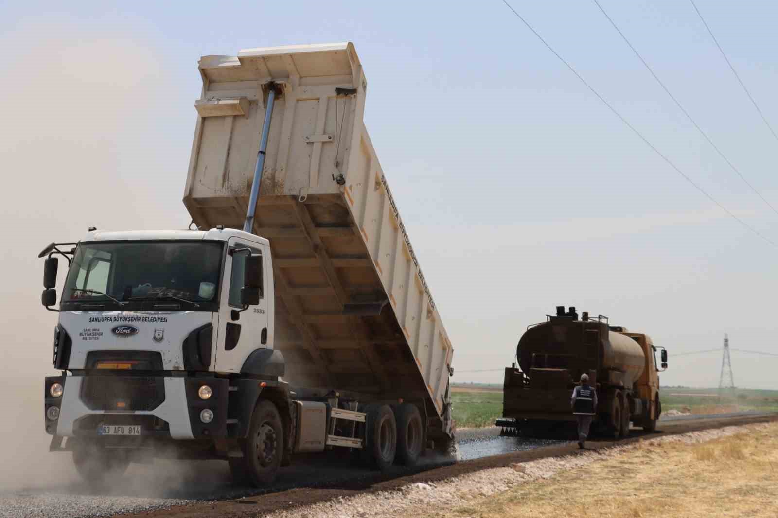 Viranşehir kırsalında yol sorunları çözüme kavuşuyor