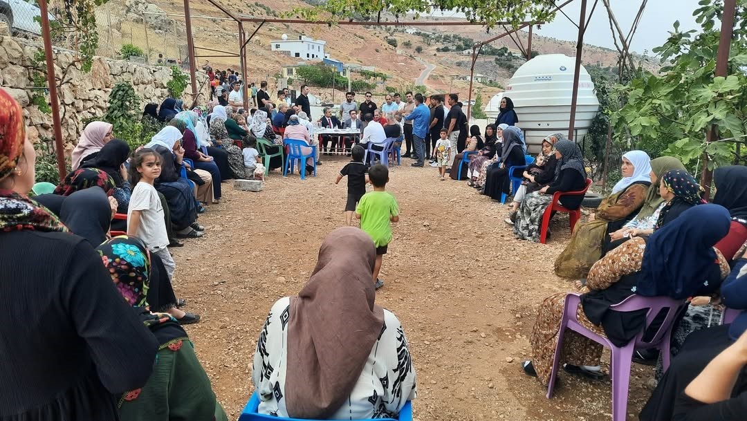 Kızılsu k&ouml;y&uuml; ve Suluklu mezrası i&ccedil;in i&ccedil;me suyu hamlesi
