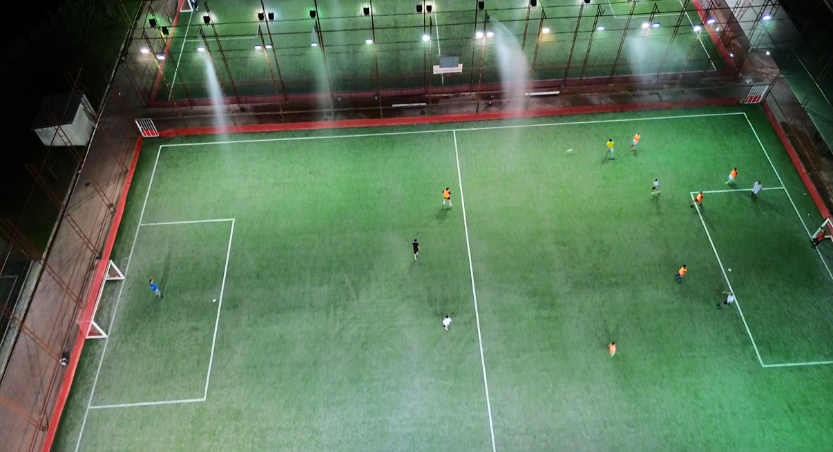 Futbol keyfine "serin" mola