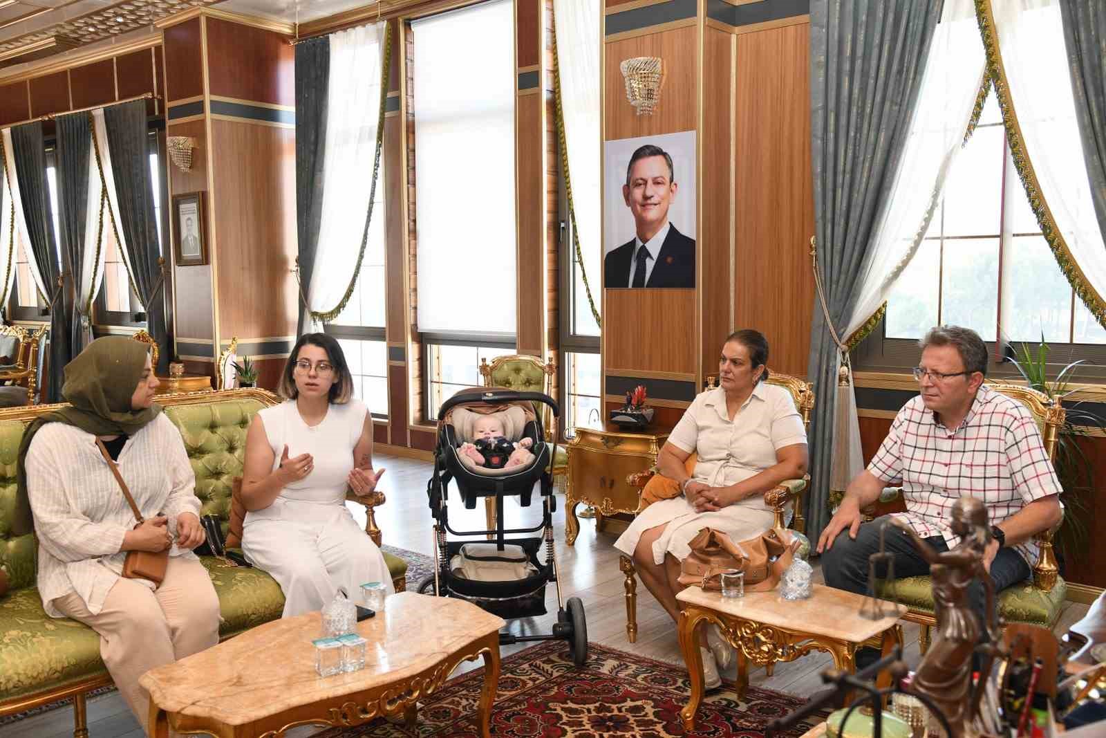 Başkan Balaban&rsquo;dan &Ccedil;ağan Ata i&ccedil;in destek &ccedil;ağrısı
