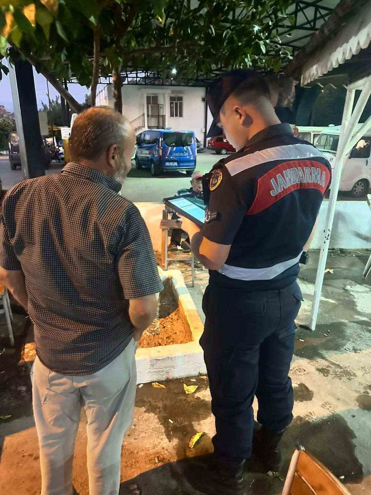 Köşk jandarmasından ‘huzur’ denetimi