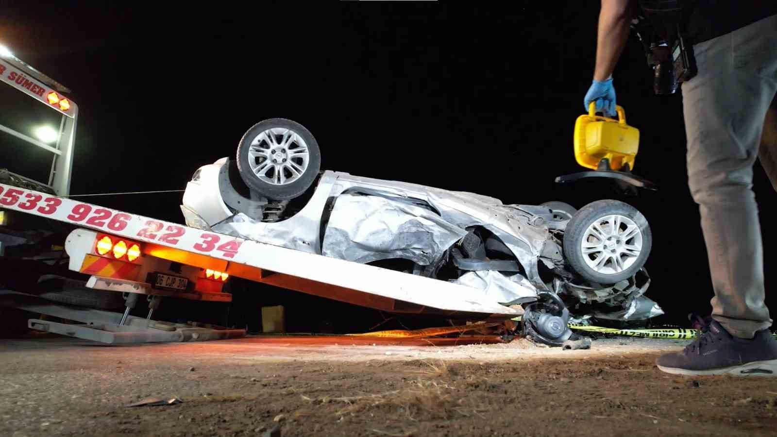 Ankara’da biri çocuk üç kişinin öldüğü trafik kazasının kamera kayıtları ortaya çıktı