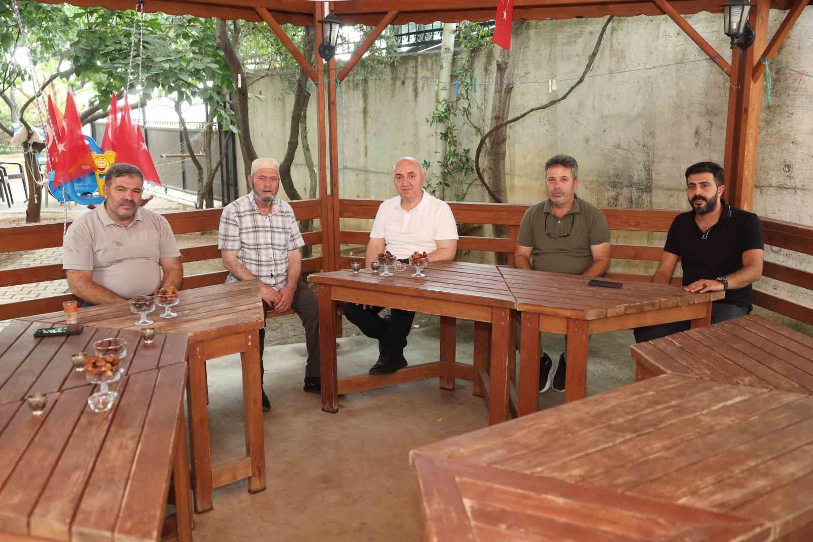 Darıca’da hacdan dönen vatandaşlara "hayırlı olsun" ziyareti