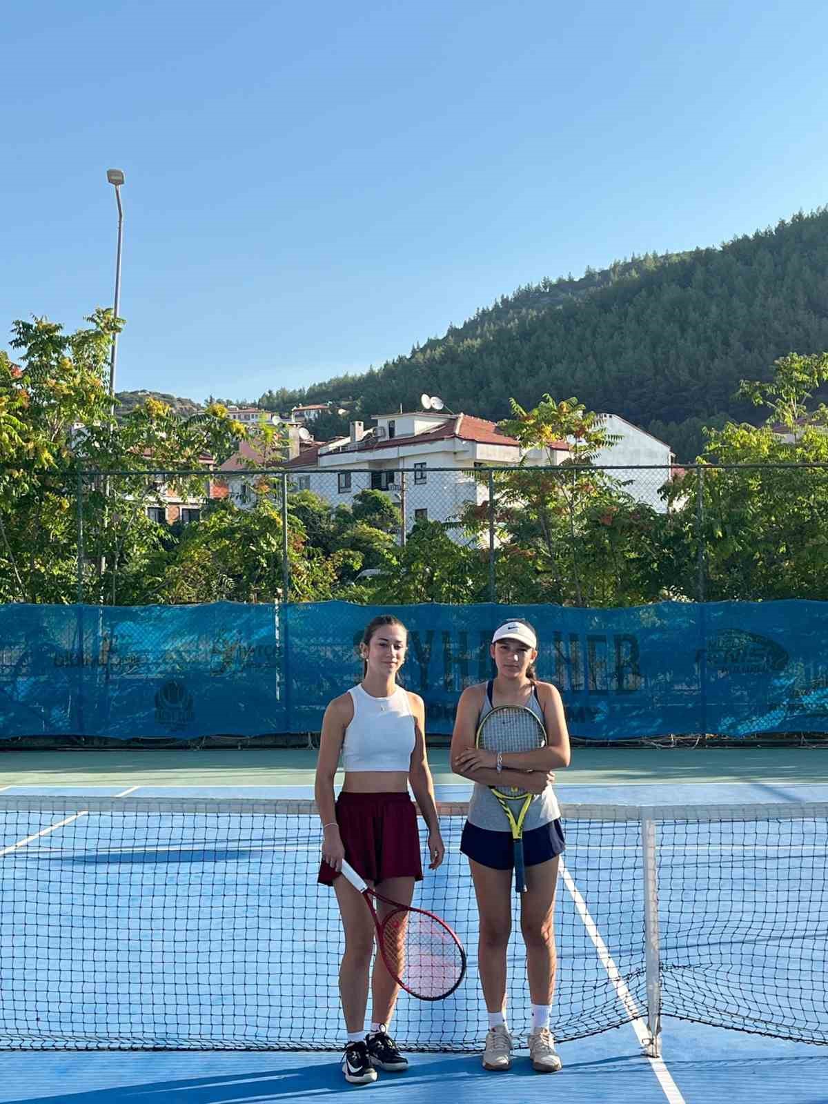 Menteşe&rsquo;de tenis heyecanı sona erdi
