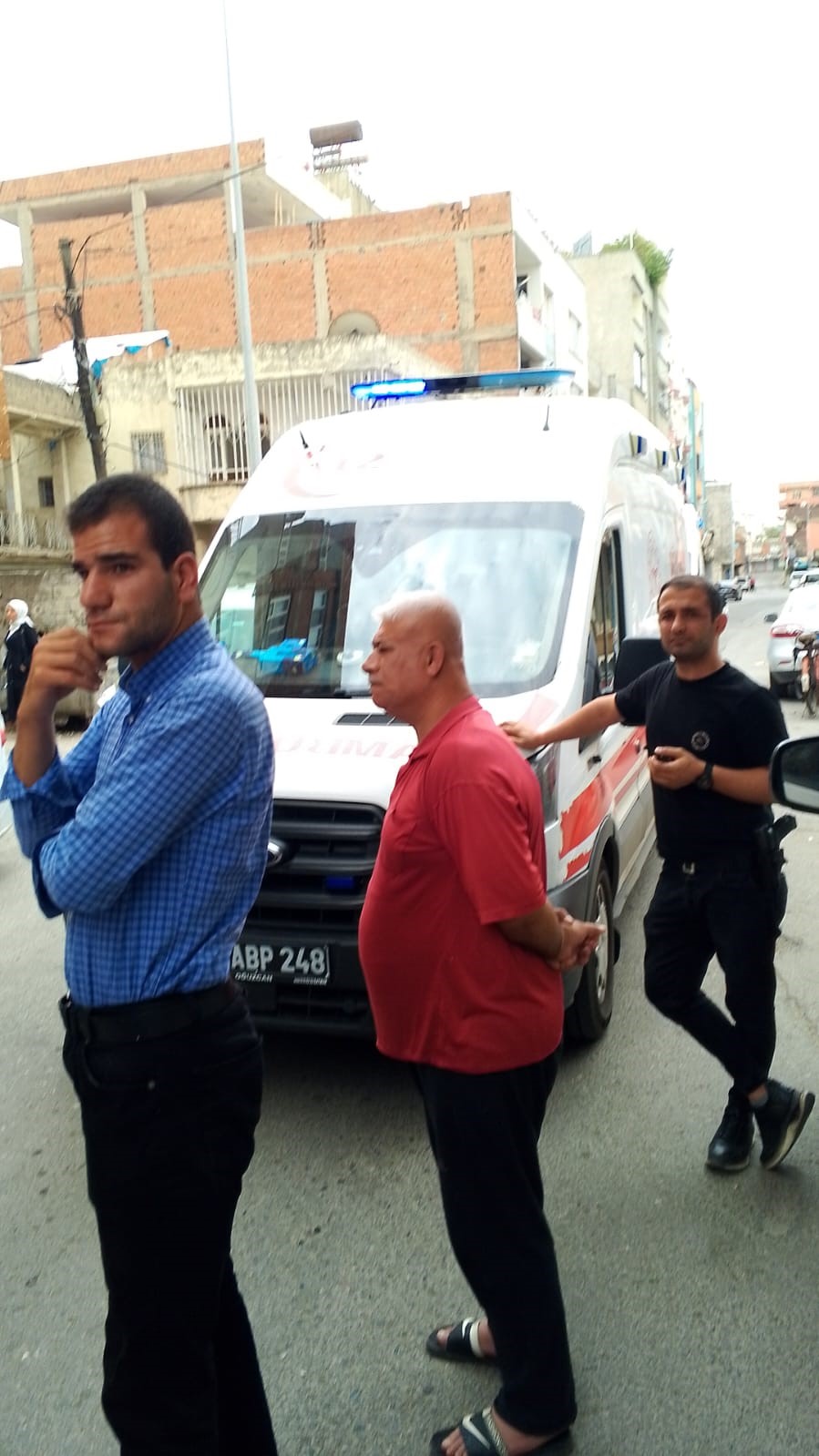 Batman’da Suriyelilerin kaldığı binada yangın
