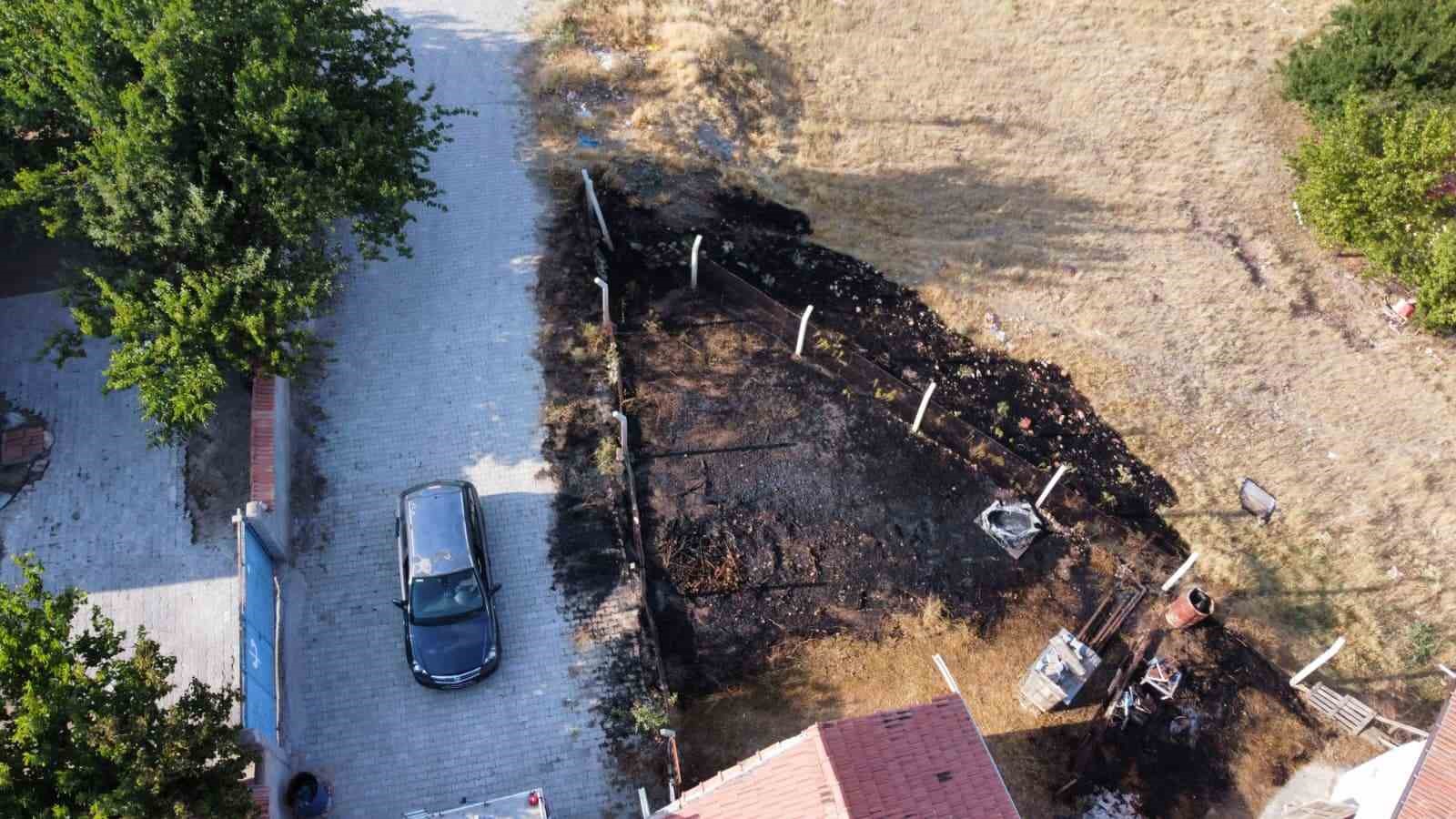 Alaca’da itfaiyenin erken müdahalesi facianın önüne geçti