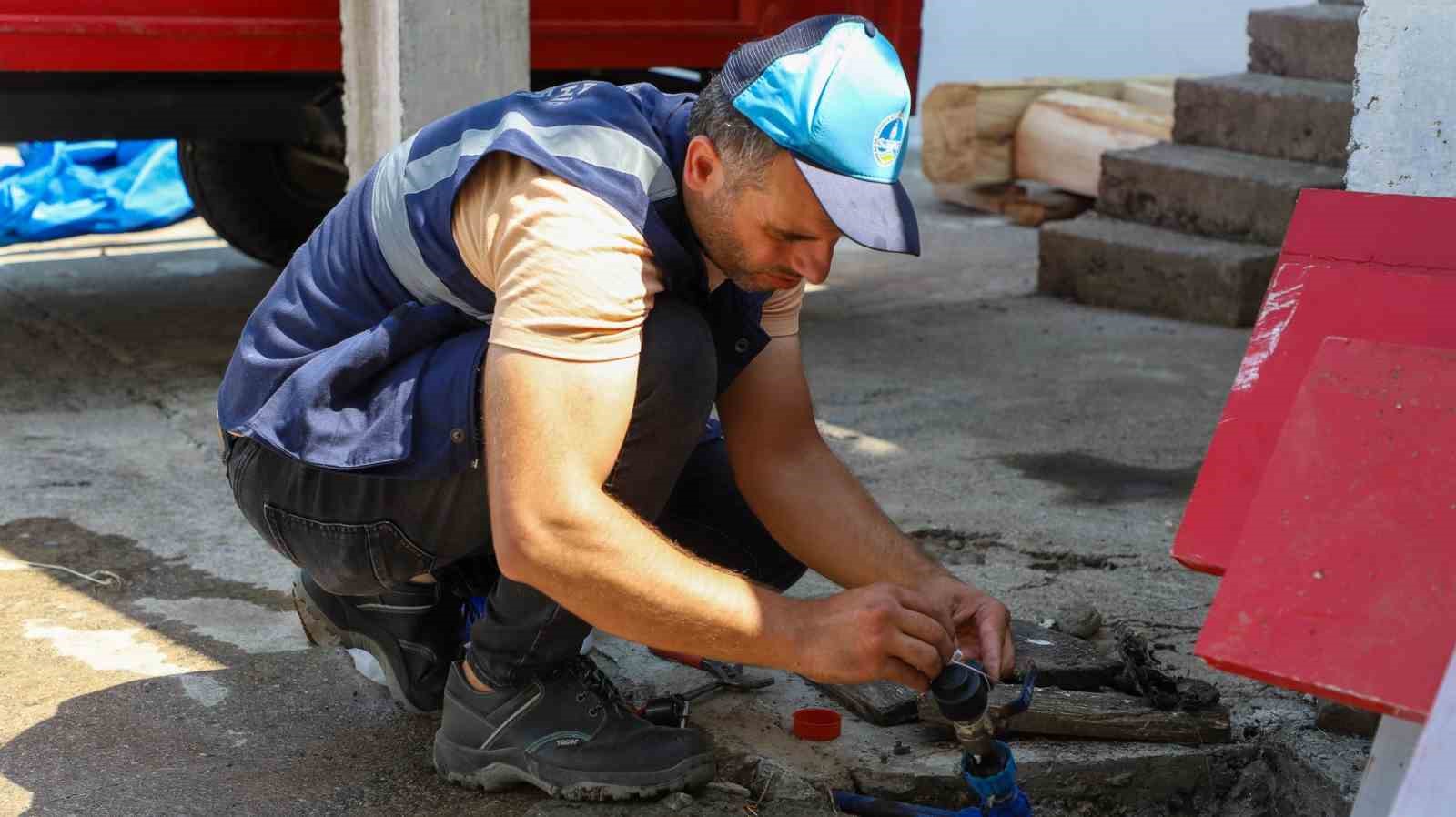 Kesintilere sebep olan ka&ccedil;ak kullanımı engellemek i&ccedil;in ekipler 24 saat sahada
