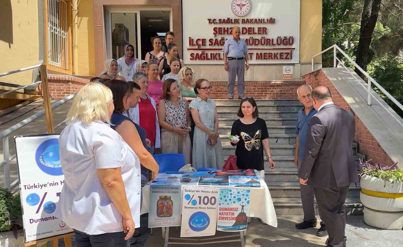 ’Dumansız Türkiye’ hedefi için Manisa’da kararlılık sürüyor