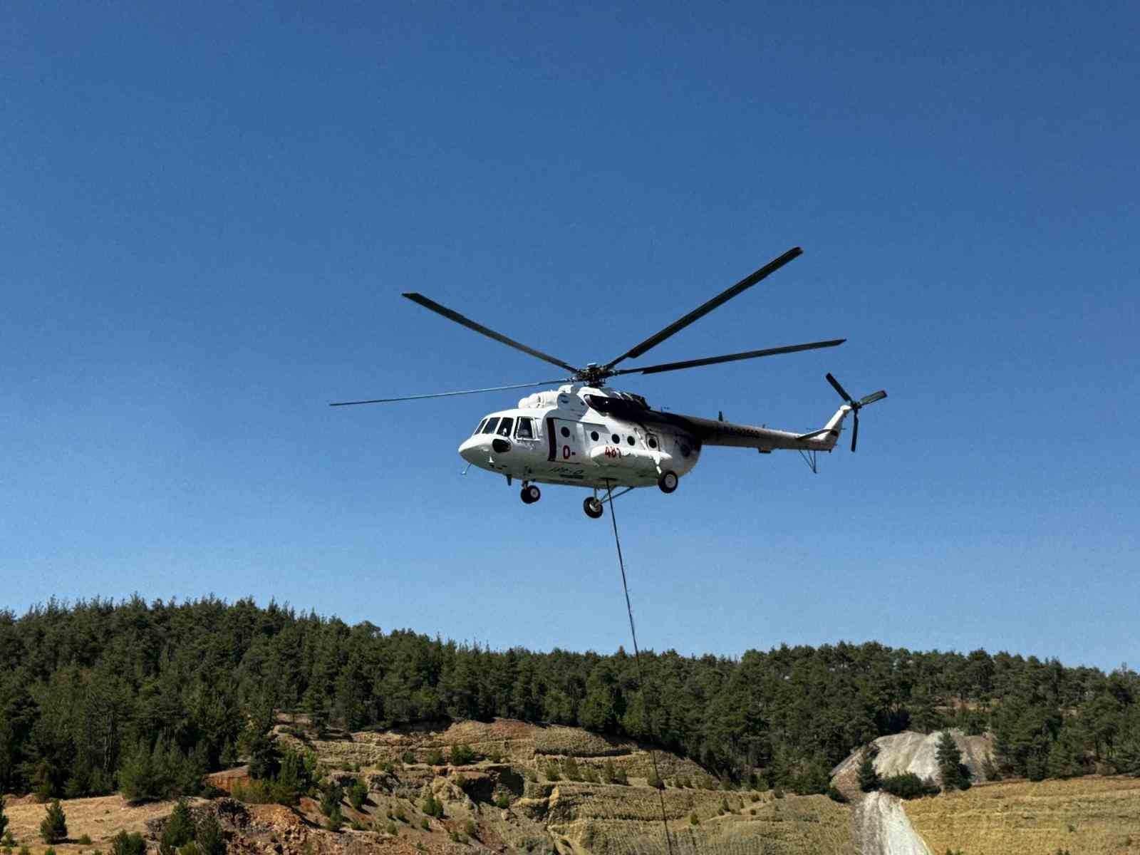 Alev savaşçısı pilotların gözünden Bursa yangınlarına acil müdahale