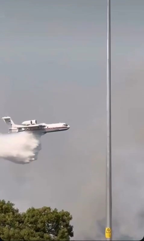 Alev savaşçısı pilotların gözünden Bursa yangınlarına acil müdahale