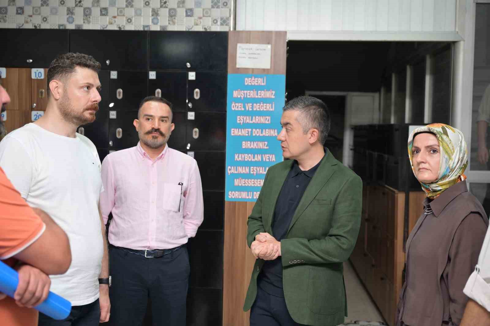 Atıl alan, kadınlara özel hamam projesiyle yeniden hayat buluyor, çalışmalar hızla ilerliyor