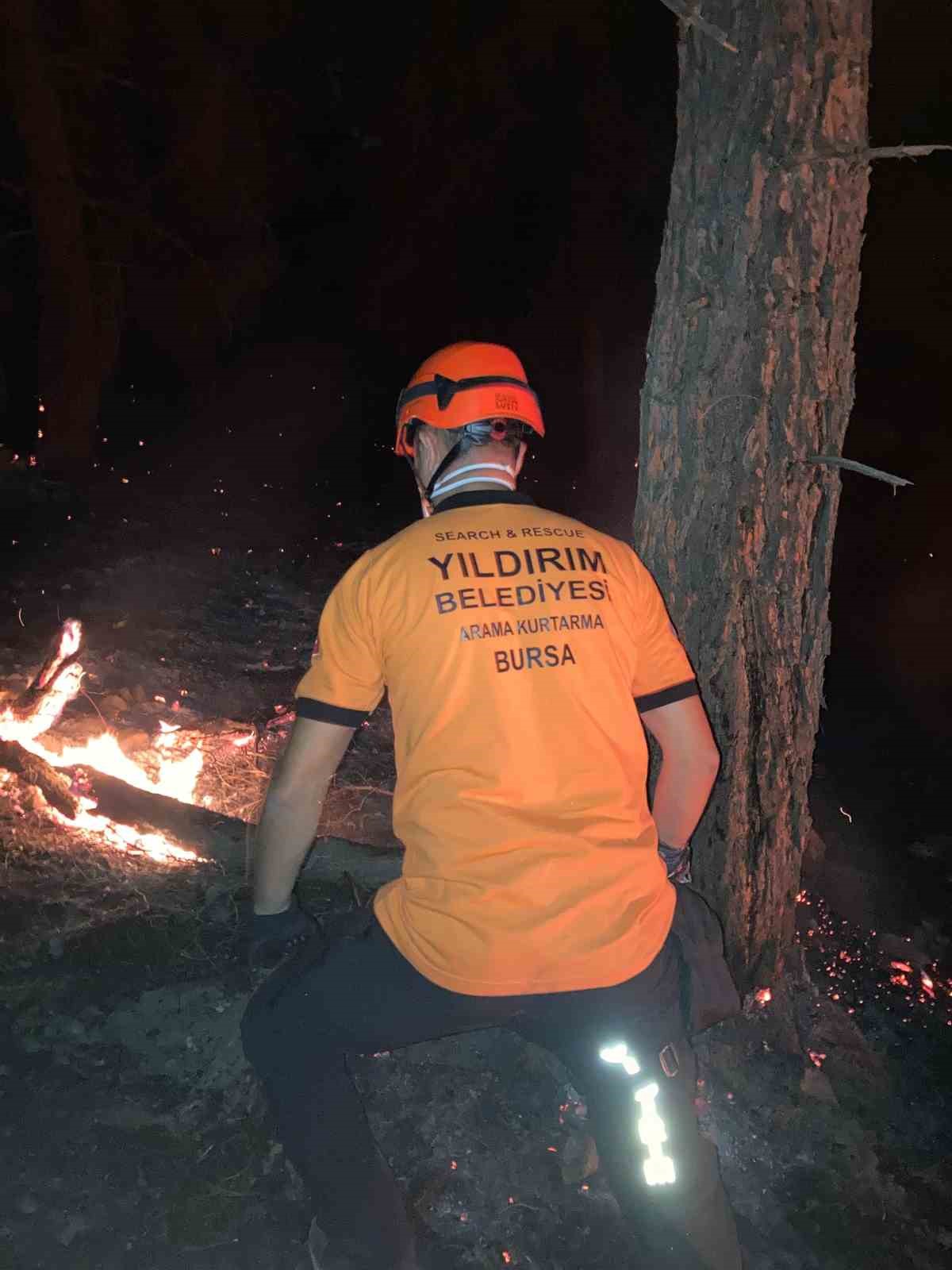 Yangın felaketine &rsquo;yıldırım&rsquo; m&uuml;dahale
