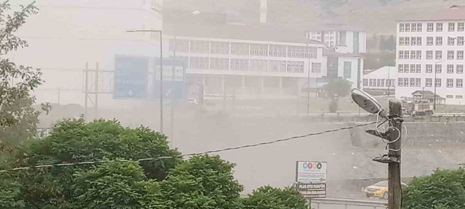 Bitlis’te doğal gaz borusunda patlama