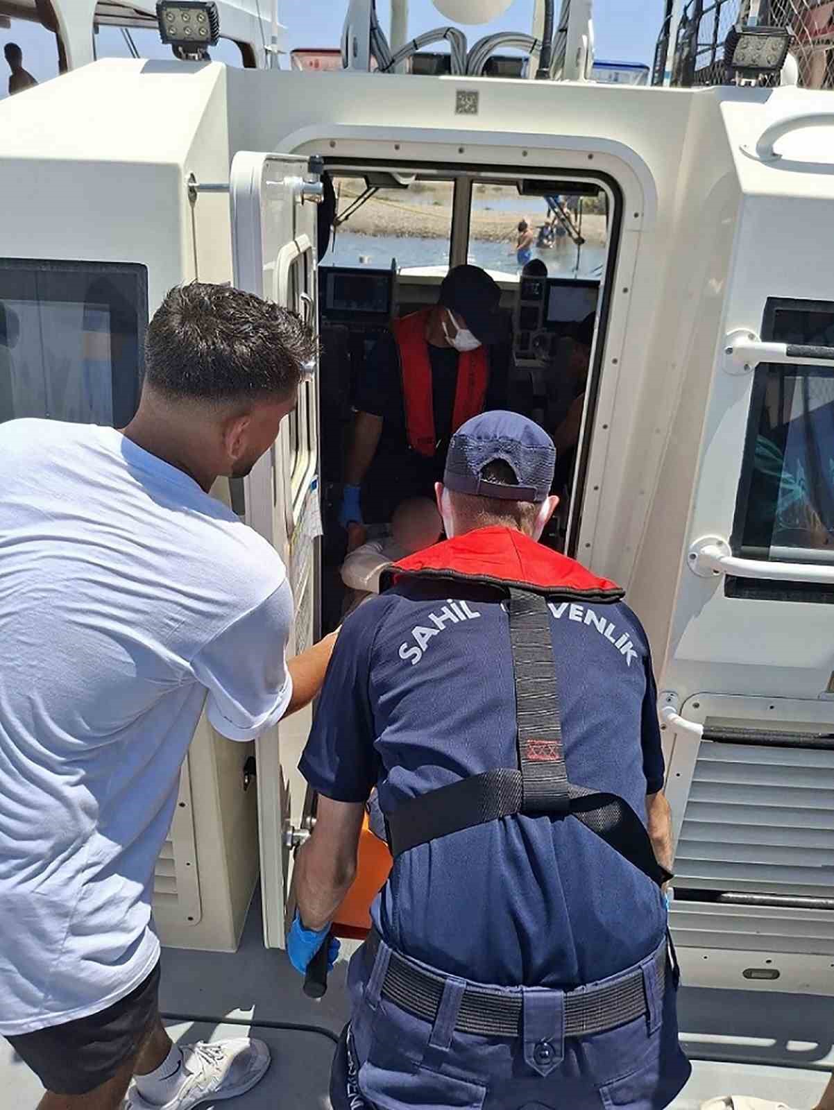 Fethiye ve Dalaman’da yaralanan ve rahatsızlanan 3 kişiye tıbbi tahliye