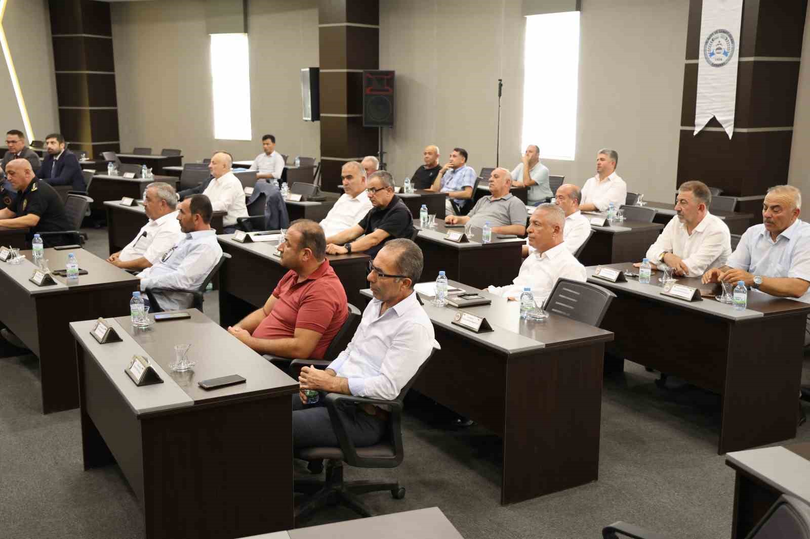 Aksaray&rsquo;da orman yangınlarına karşı tedbir toplantısı yapıldı
