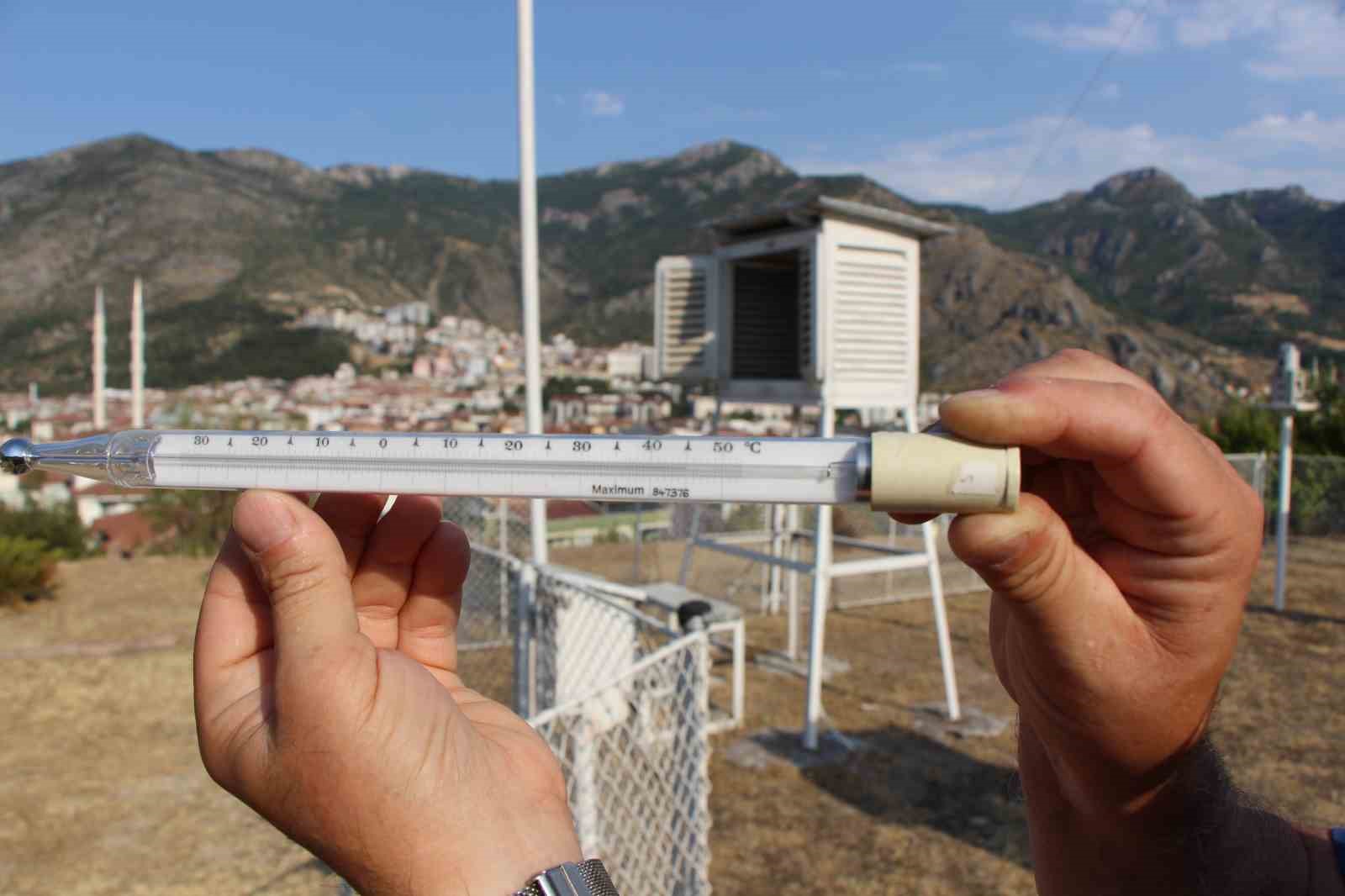 Amasya’da son 25 yılın sıcaklık rekoru kırıldı