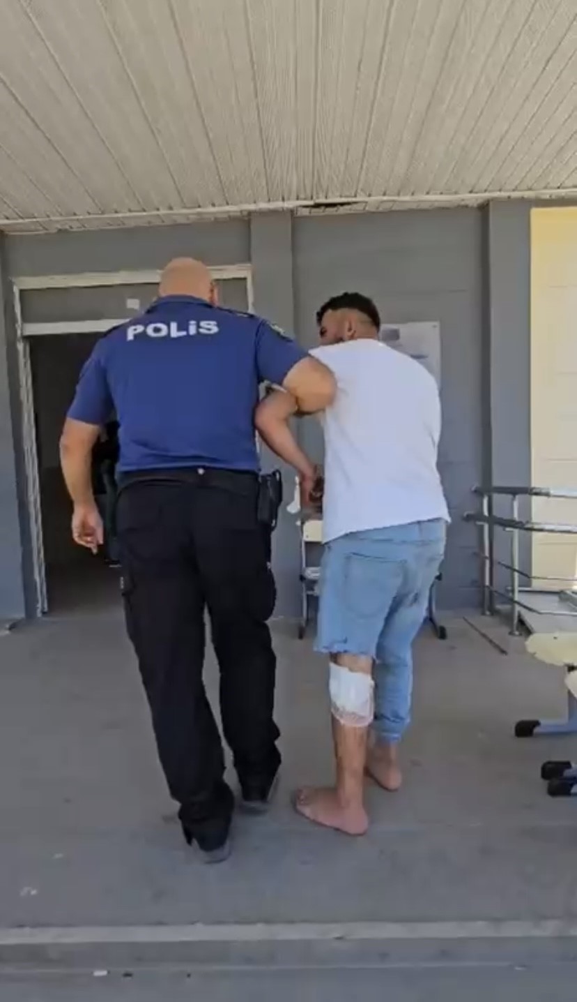 Antakya’da ’dur’ ihtarına uymayan şahıs,  kovalamaca sonucu yakalandı