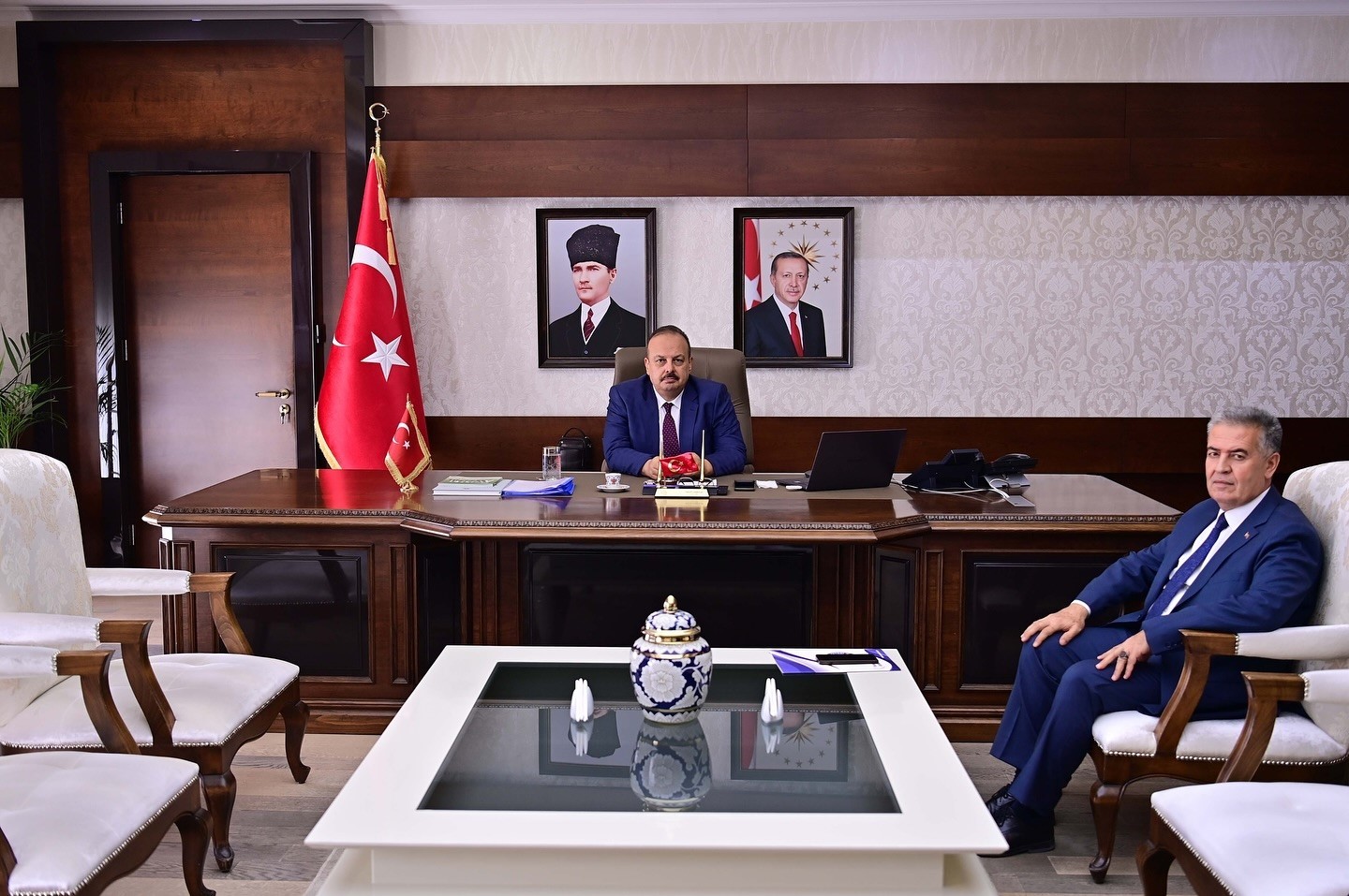 Başkan Erol&rsquo;dan, Vali Canbolat&rsquo;a festival daveti
