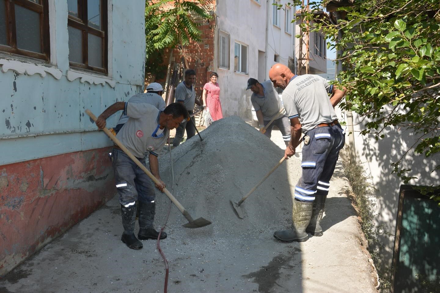 Babadağ’ın yolları daha güvenli hale getiriliyor
