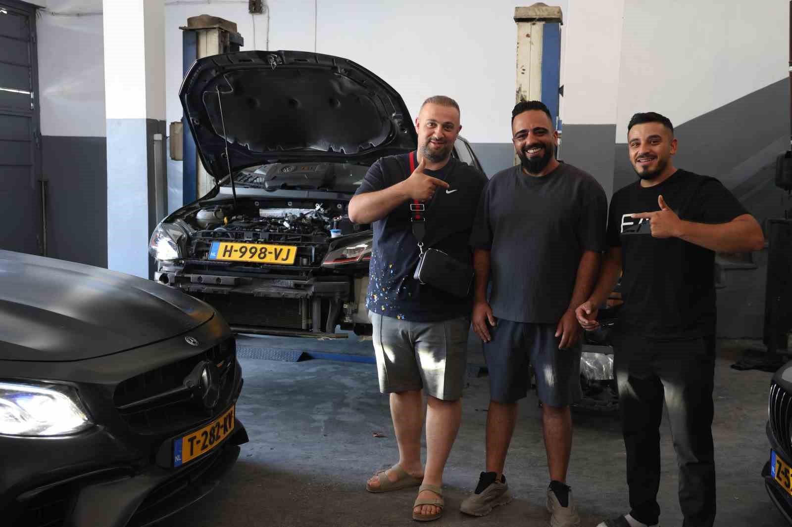 "Avrupa’da parça var, usta yok" diyen gurbetçiler 10 milyonluk araçlarını Türk ustalara yaptırıyor