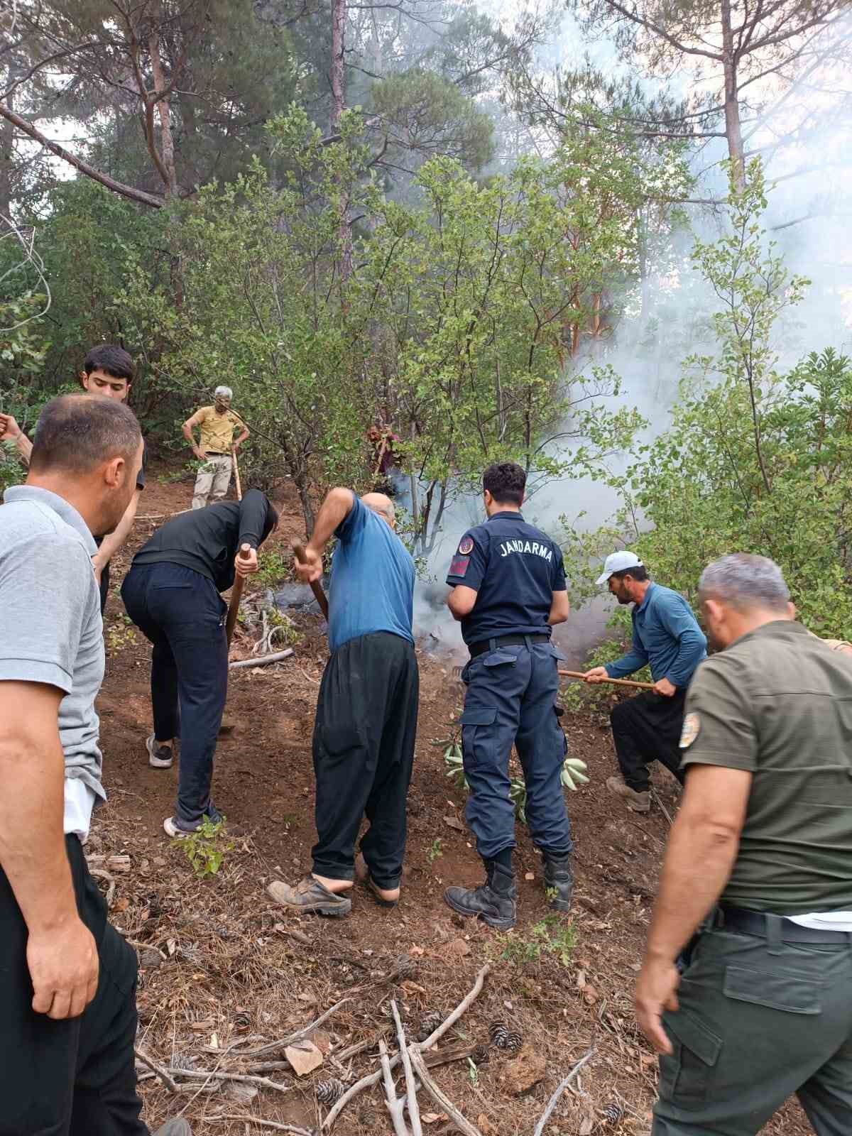 Hasanbeyli’de çıkan orman yangını kontrol altına alındı
