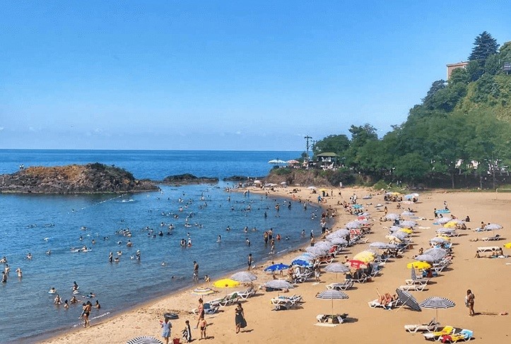 Giresun’un plajlarında deniz suyu temiz çıktı