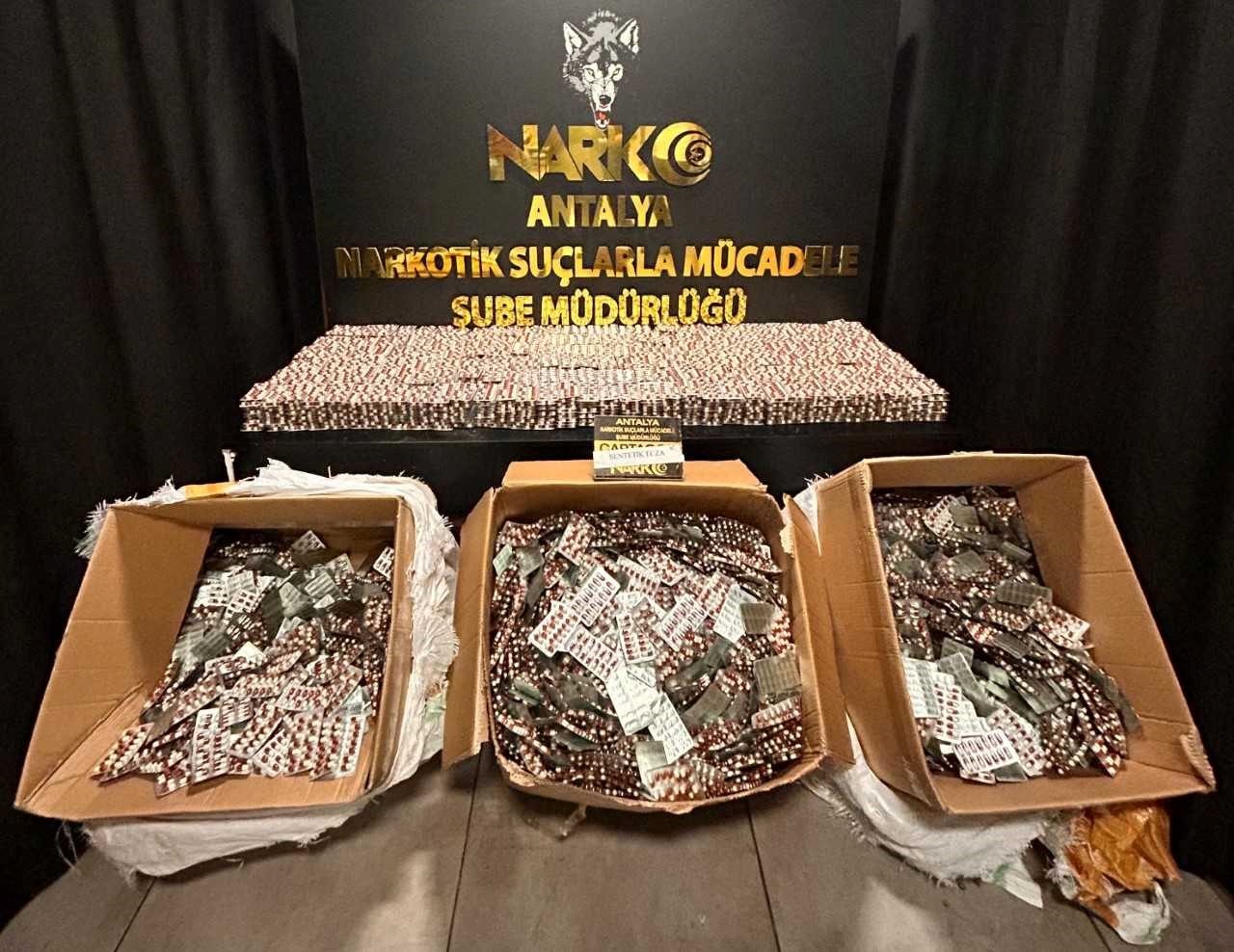 Antalya’da son 1 haftada uyuşturucu operasyonlarında 22 kişi tutuklandı