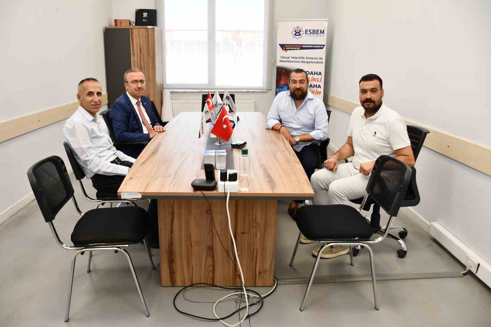 İl Milli Eğitim Müdürü Sinan Aydın’dan MEGEM’e ziyaret