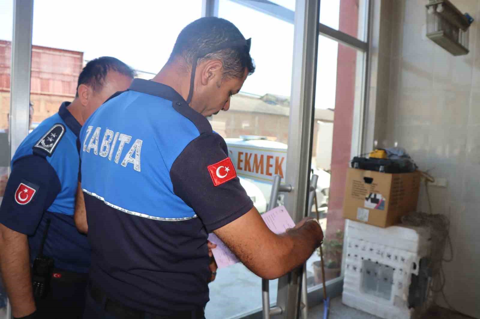 Nazilli’de fırınlar denetlendi