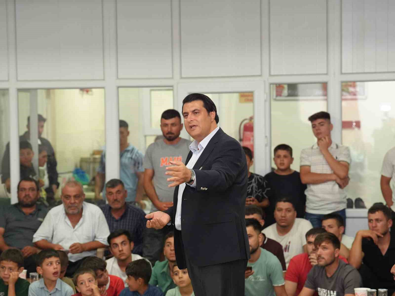 Yılmaz, Bağbaşı Mahallesi&rsquo;nde vatandaşlarla bir araya geldi
