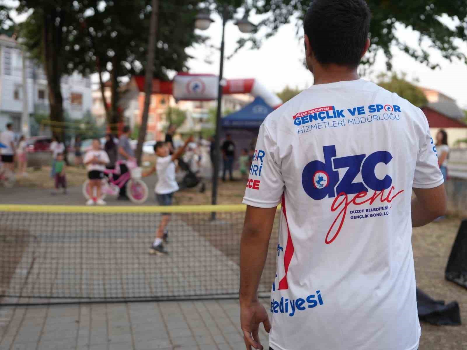 Spor mahallemde etkinlikleri devam ediyor