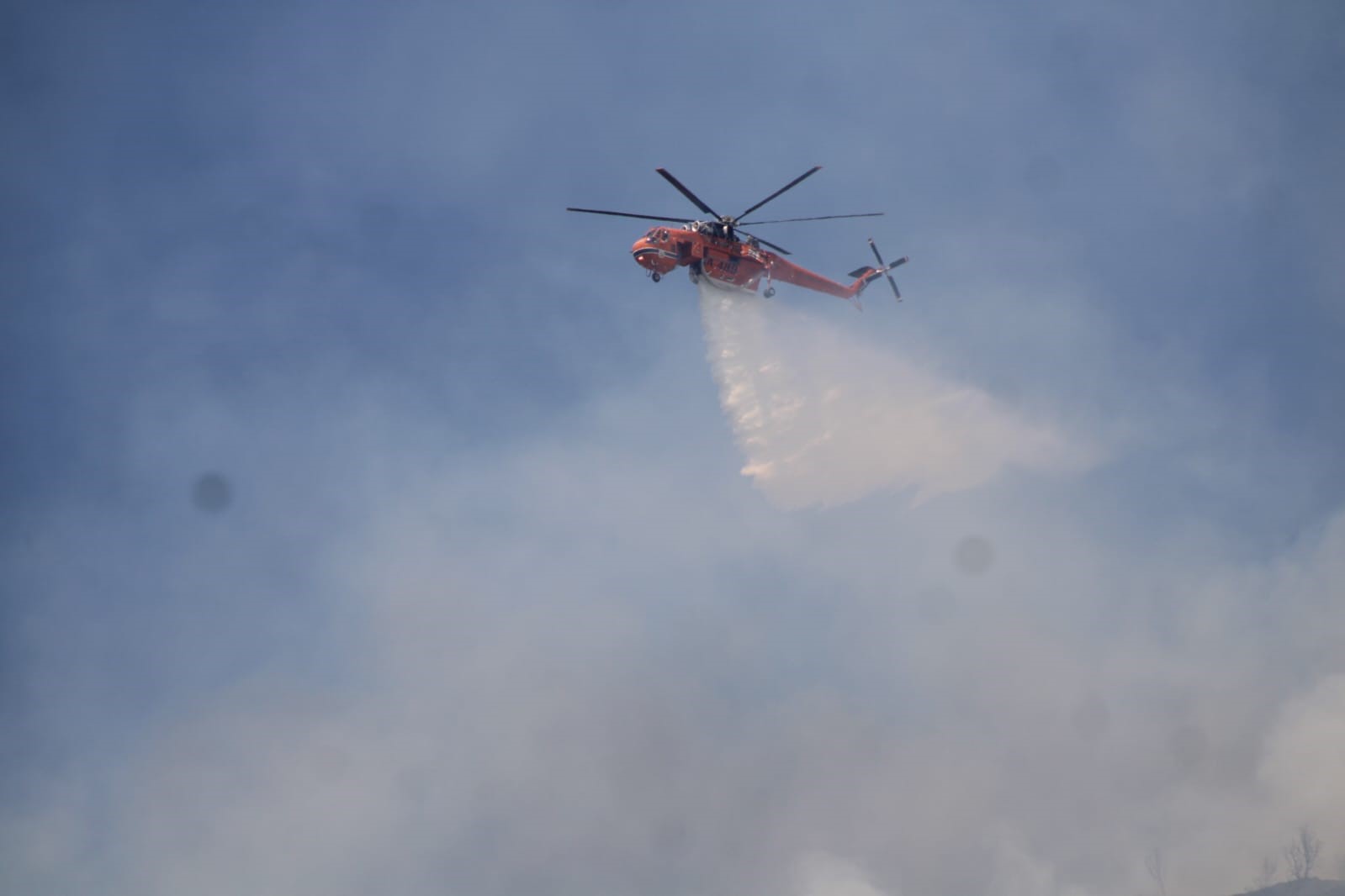 Aydın’daki yangına müdahale sürüyor