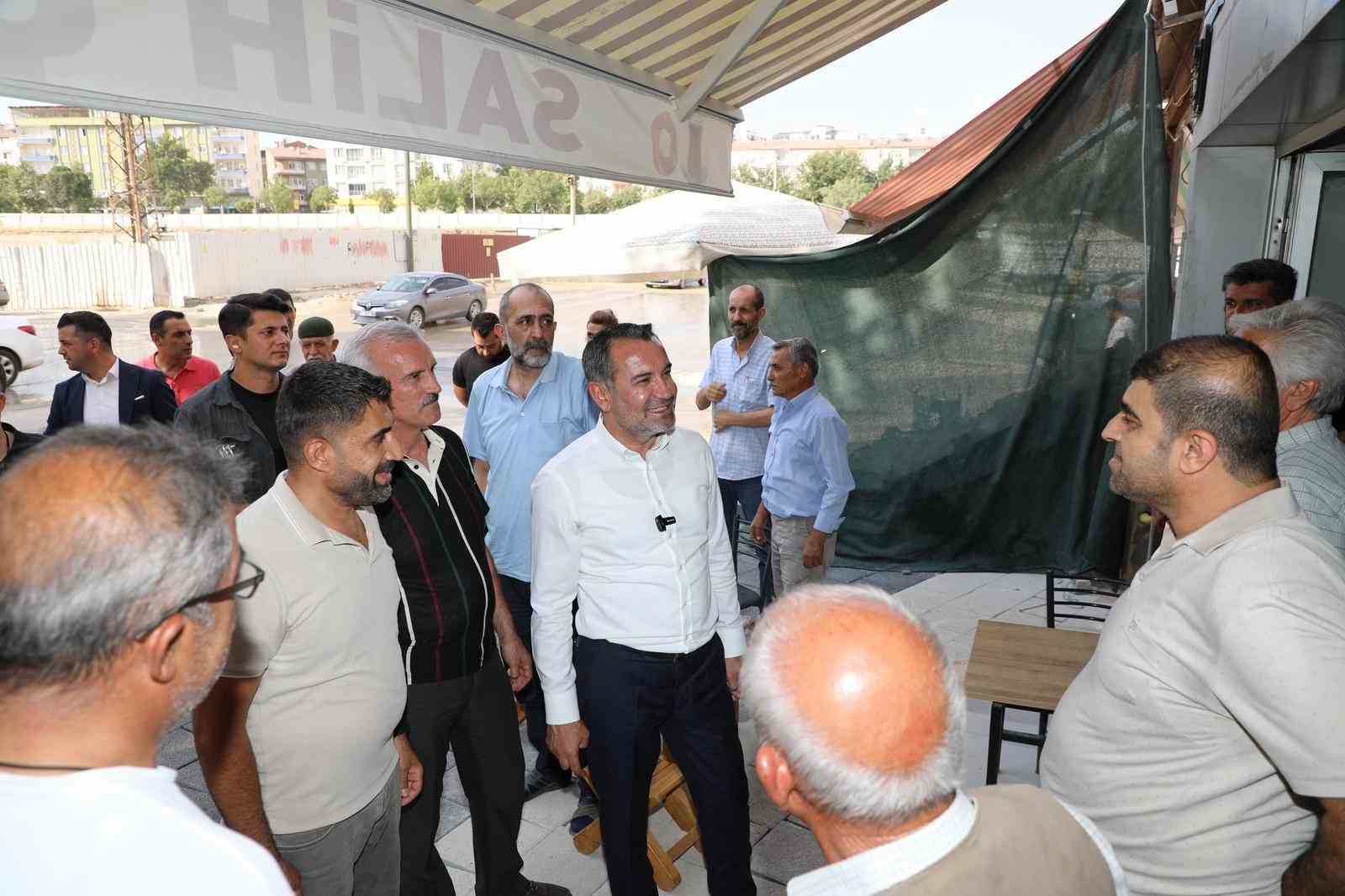 Başkan Şerifoğulları, vatandaşlarla bir araya geldi