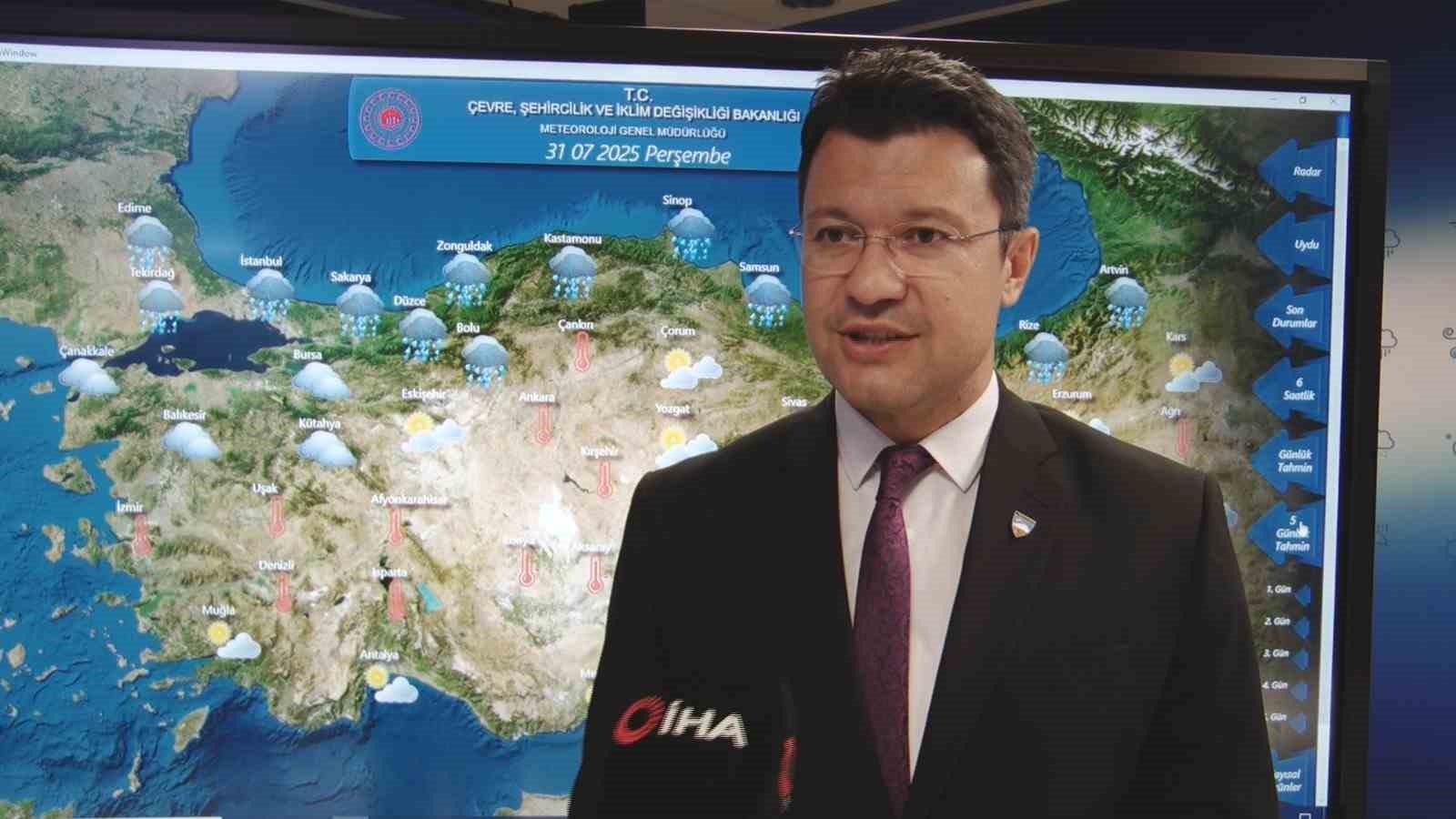 Yarından itibaren sıcaklıklar 3 ila 6 derece azalacak