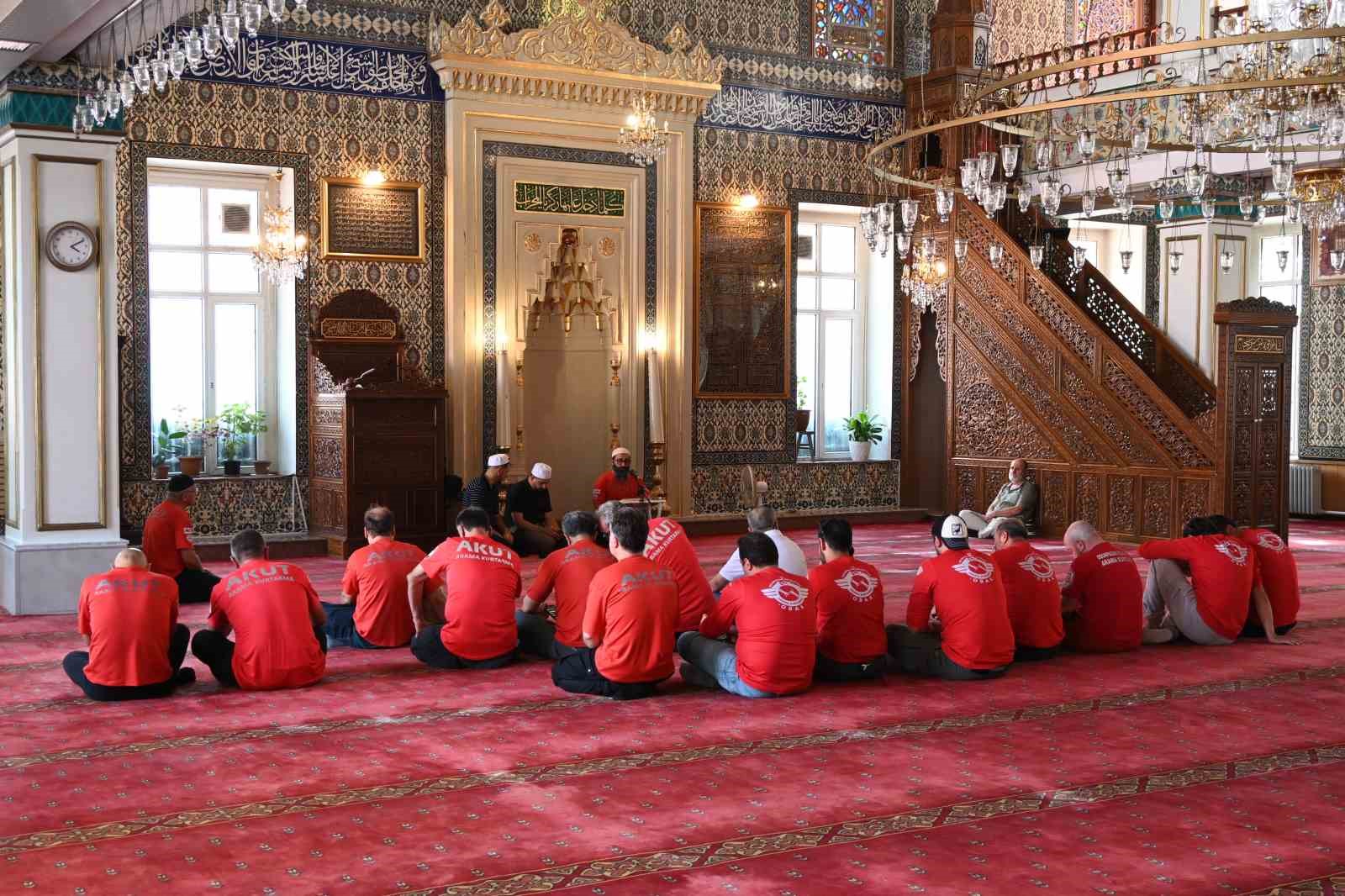 AKUT’tan orman yangını şehitleri için mevlit programı