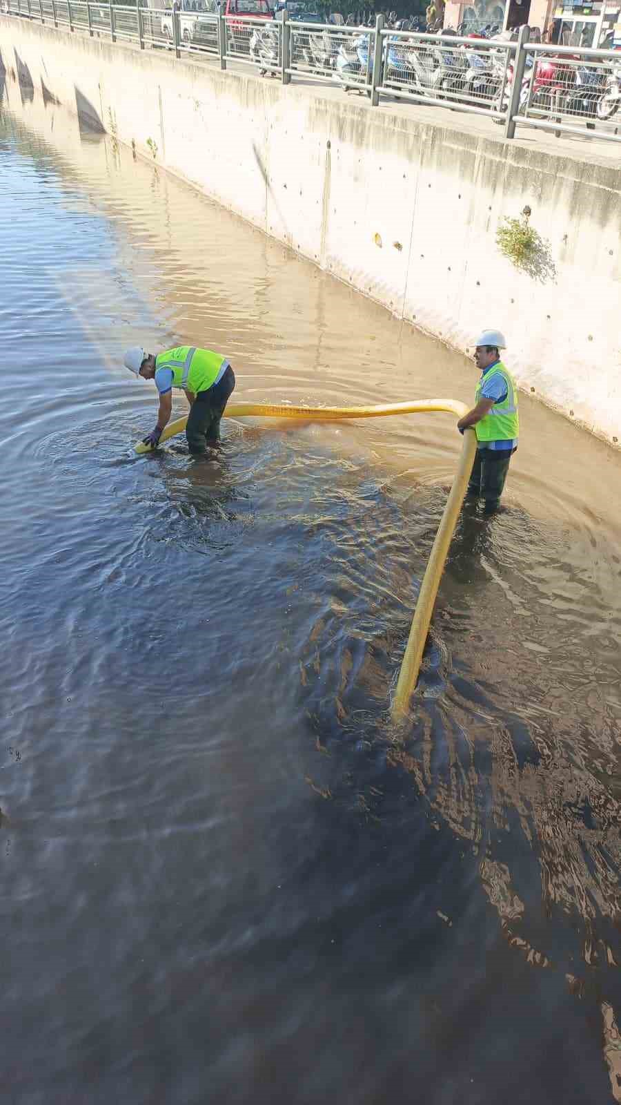 Marmaris’teki dereler temizlendi
