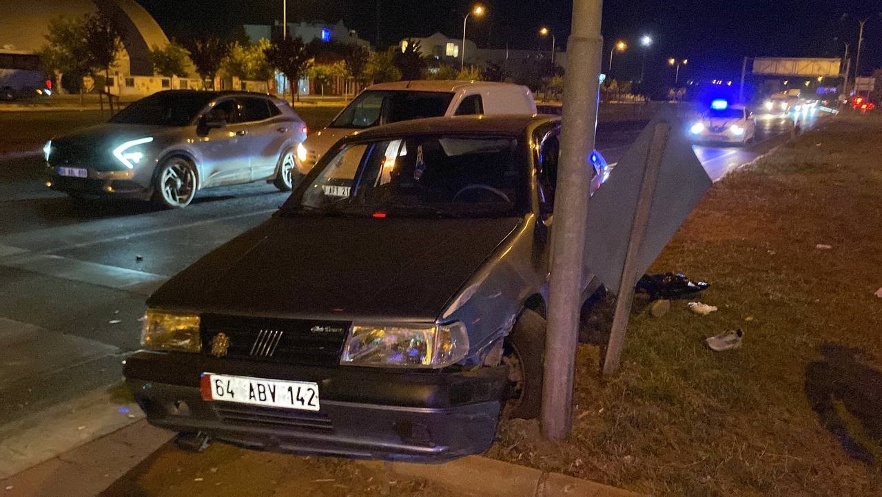 Kaza yapan alkoll&uuml; ve ehliyetsiz s&uuml;r&uuml;c&uuml;den pes dedirten konuşma
