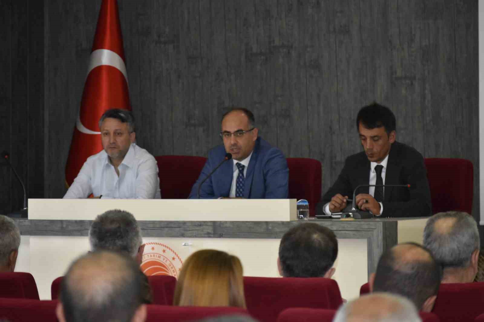 Bayburt’ta 2025 yılı tarımsal faaliyetleri değerlendirildi