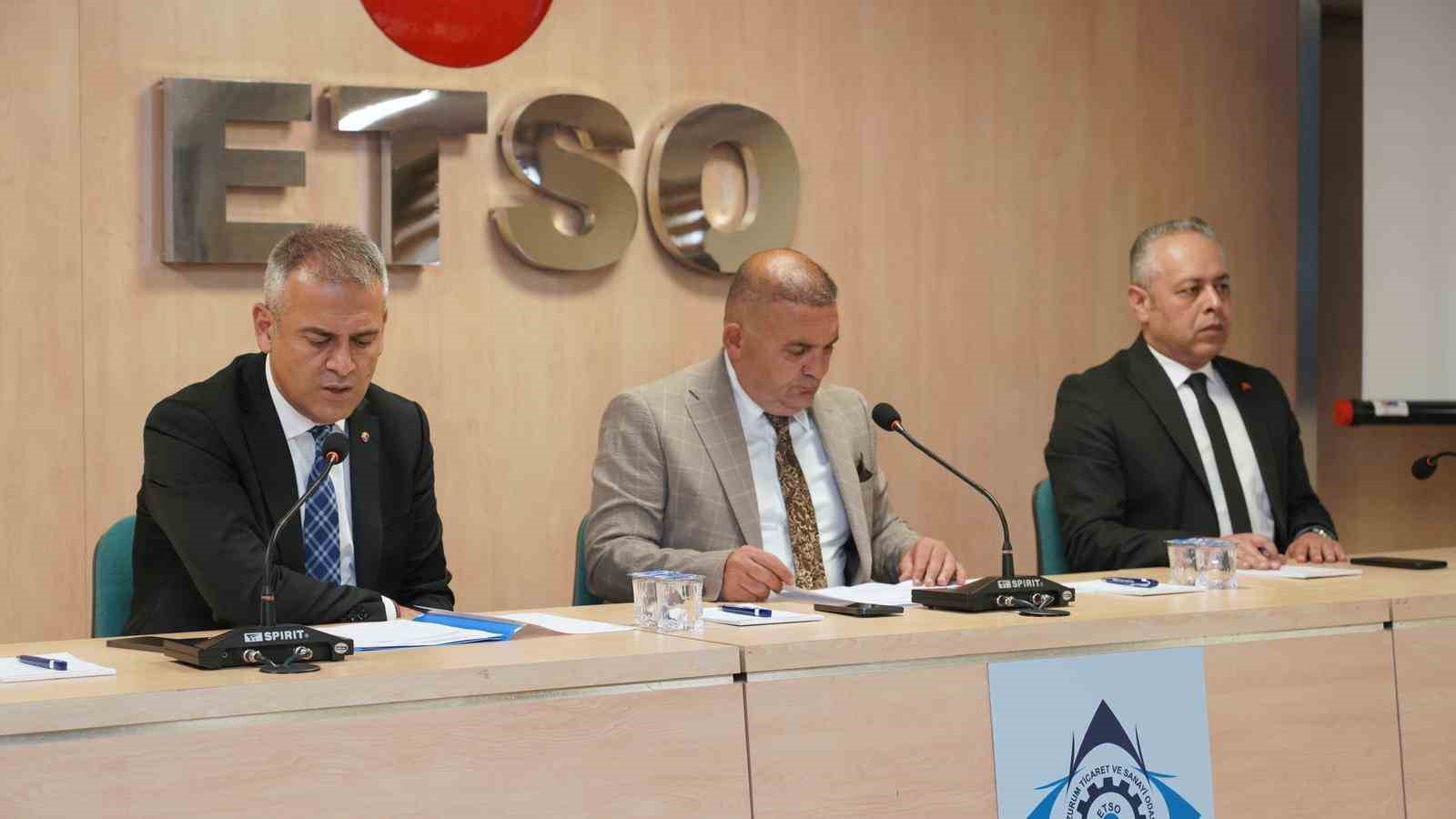 ETSO Meclis&rsquo;i yoğun g&uuml;ndemle toplandı
