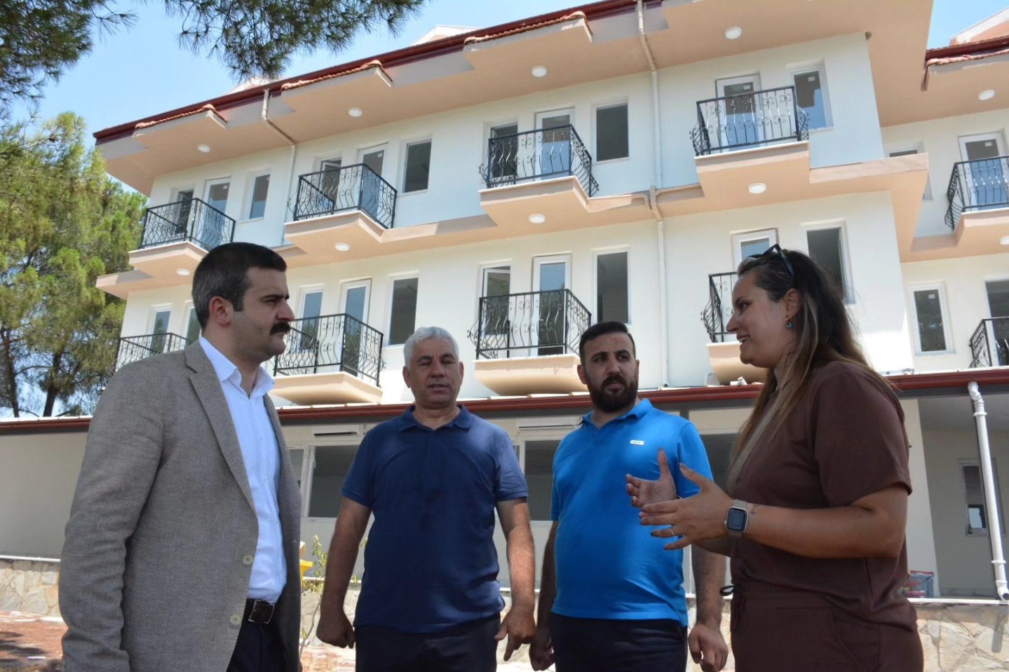 Köyceğiz’de Türkiye Olimpiyat Hazırlık Merkezi inşaatında sona yaklaşıldı