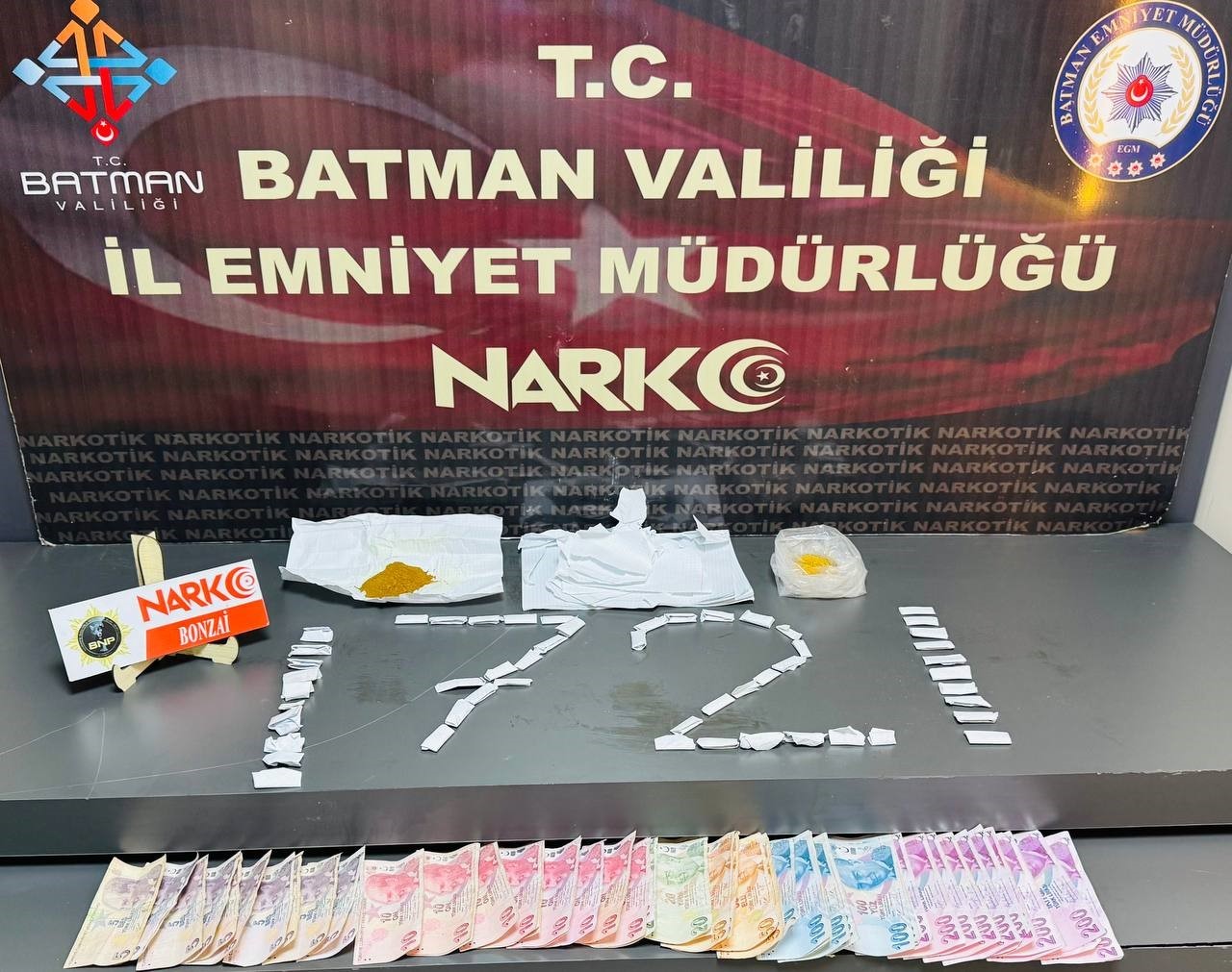 Batman’da uyuşturucu tacirlerine operasyon düzenlendi: 8 kişi tutuklandı
