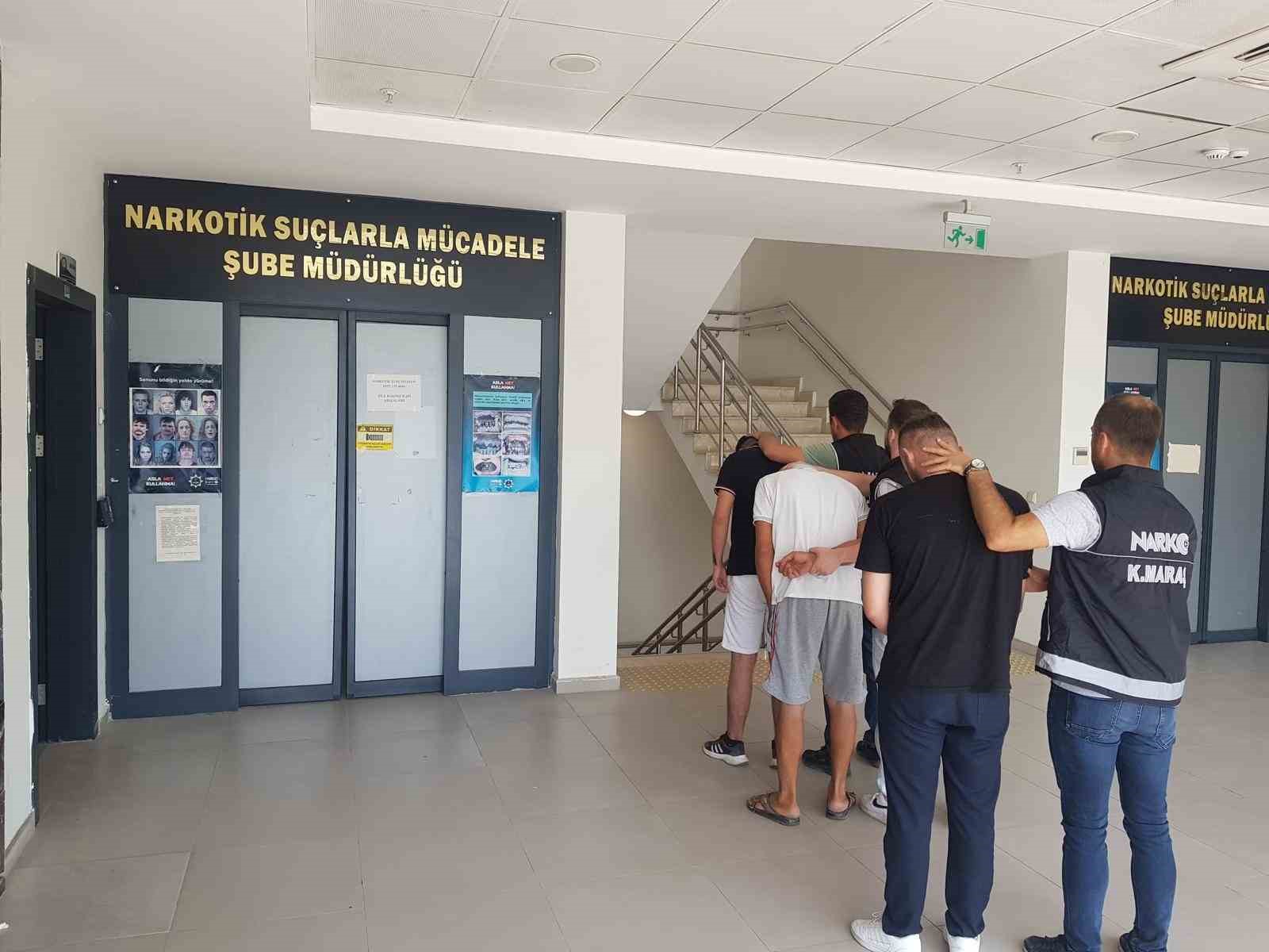 Kahramanmaraş’ta uyuşturucuya 3 tutuklama