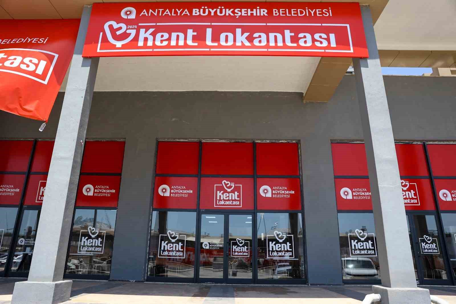 Antalya B&uuml;y&uuml;kşehir Belediyesi&rsquo;nin ikinci Kent Lokantası hizmete girdi
