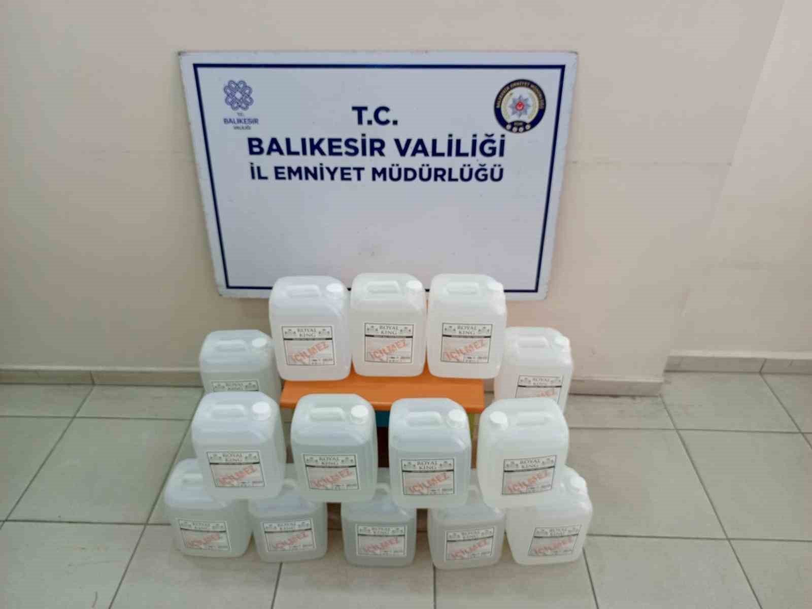Balıkesir’de 2 ilçede kaçakçılığa darbe