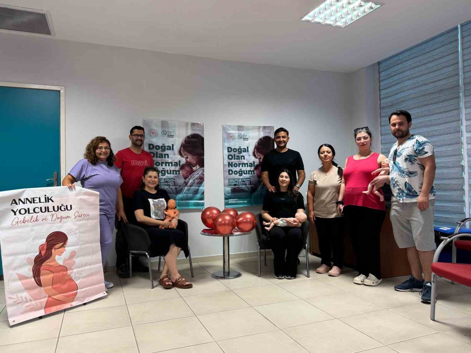 MEAH gebe okulunda anne ve baba adayları birlikte eğitim alıyor