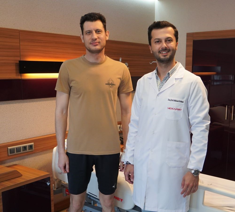 Endoskopik yöntemle bel fıtığından kurtuldu